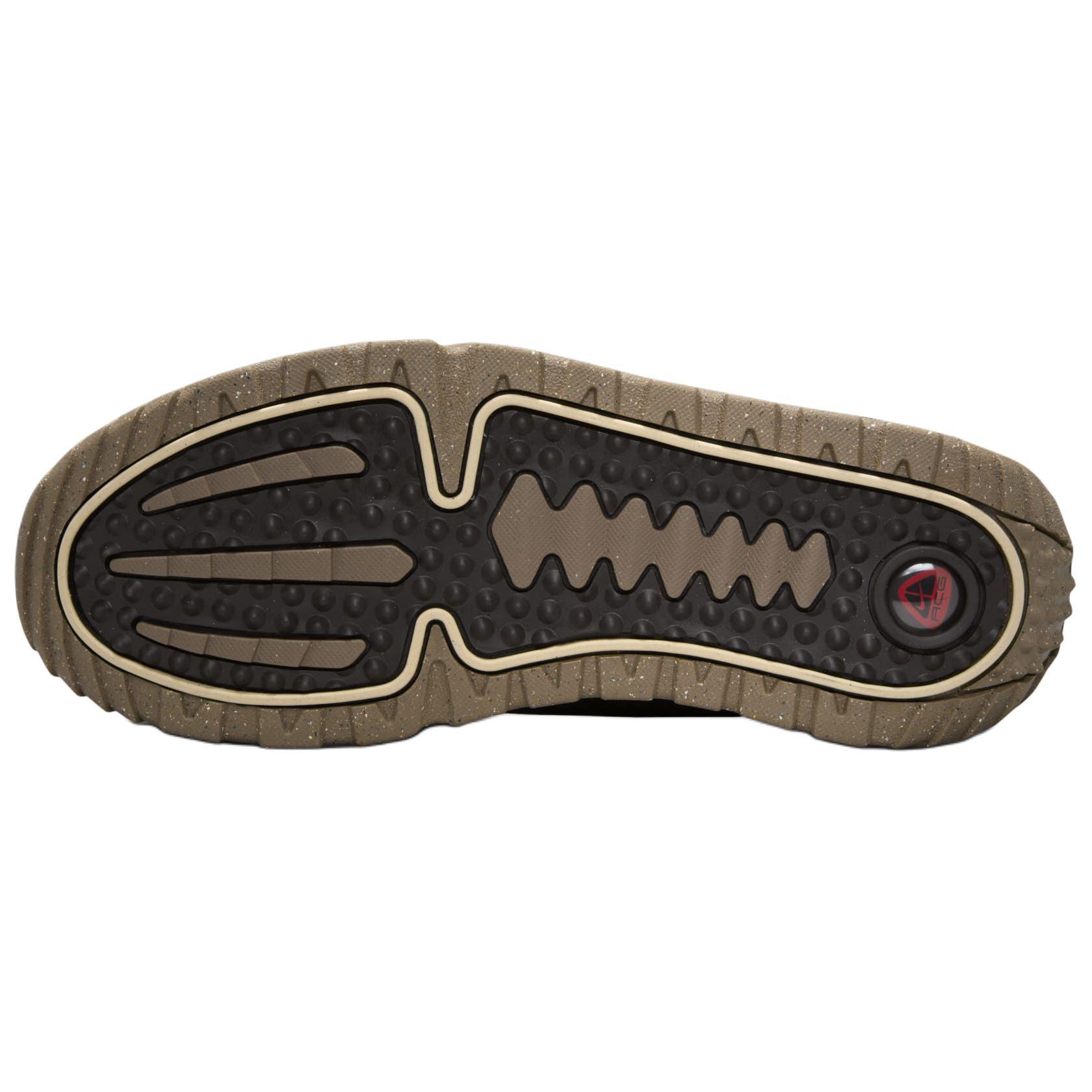 Кроссовки Nike ACG Izy Gorpcore (темно-коричневые) — фото 5
