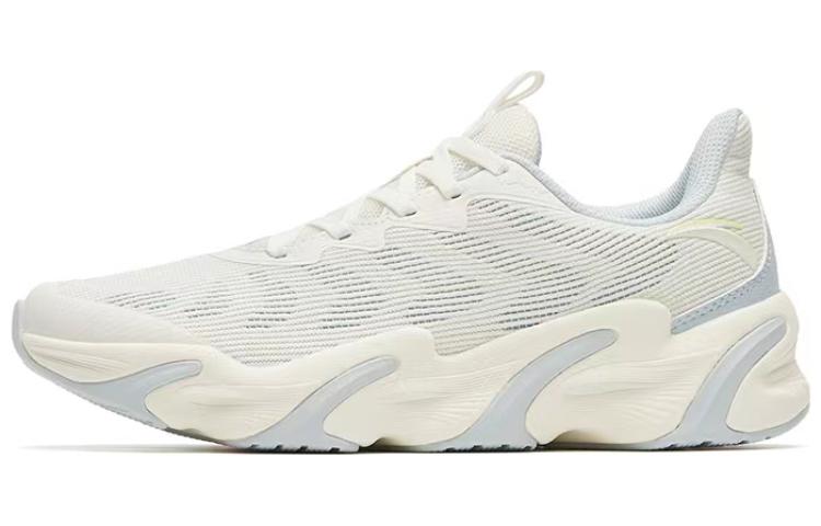 Anta Beyond The Step Mesh Breathable And Wear resistant Low top Running Shoes Women's White Blue