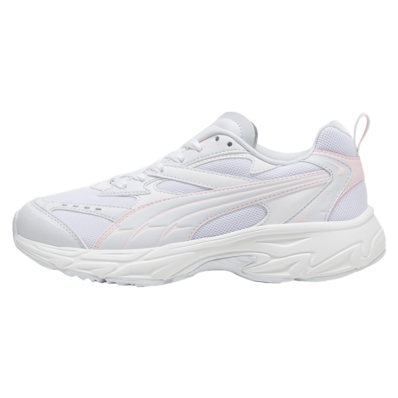 PUMA Morphic Slip Resistant Abrasion Resistant Low top Casual Running Shoes Women's White