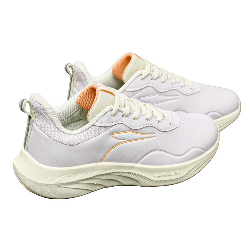 361° Lingyun Slip Resistant, Abrasion Resistant, Lightweight Low top Running Shoes Women’s Gray Green