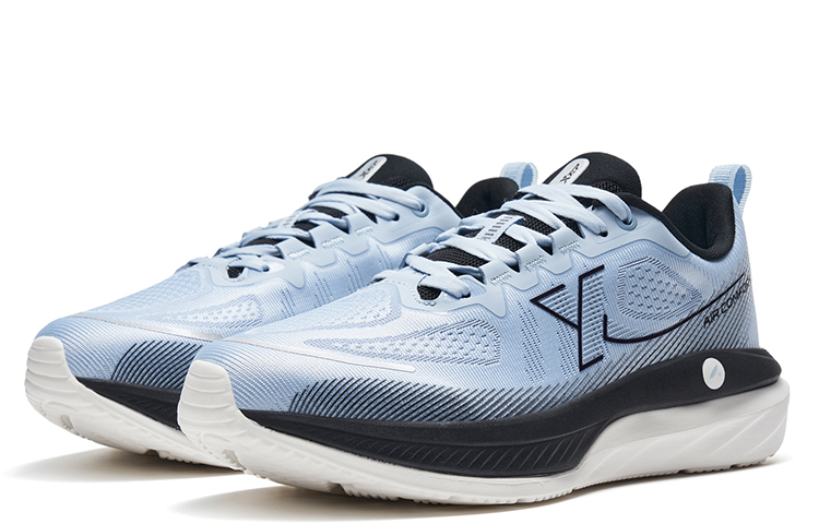 XTEP Cloud DC Slip Resistant Abrasion Resistant Low top Running Shoes Men’s Blue Black
