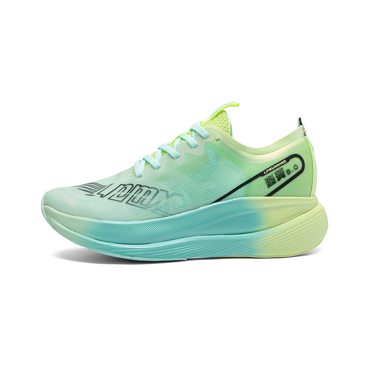 LPMX Running Shoes Unisex Low Top White Pine Stone Green
