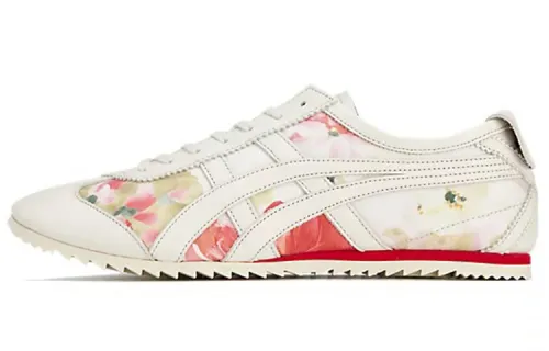 Onitsuka Tiger LimberLimber UD Prestige Comfortable Abrasion Resistant Low top Running Shoes Women's White Red Gray