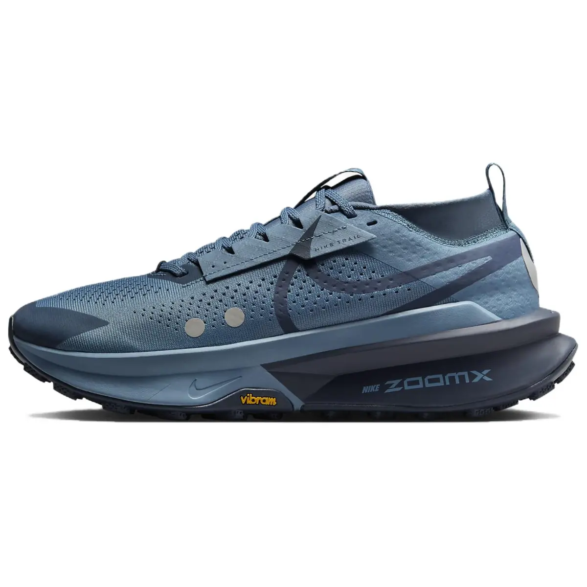 Nike ZoomX Zegama 2 Smokey Blue Metallic Platinum Armory Navy
