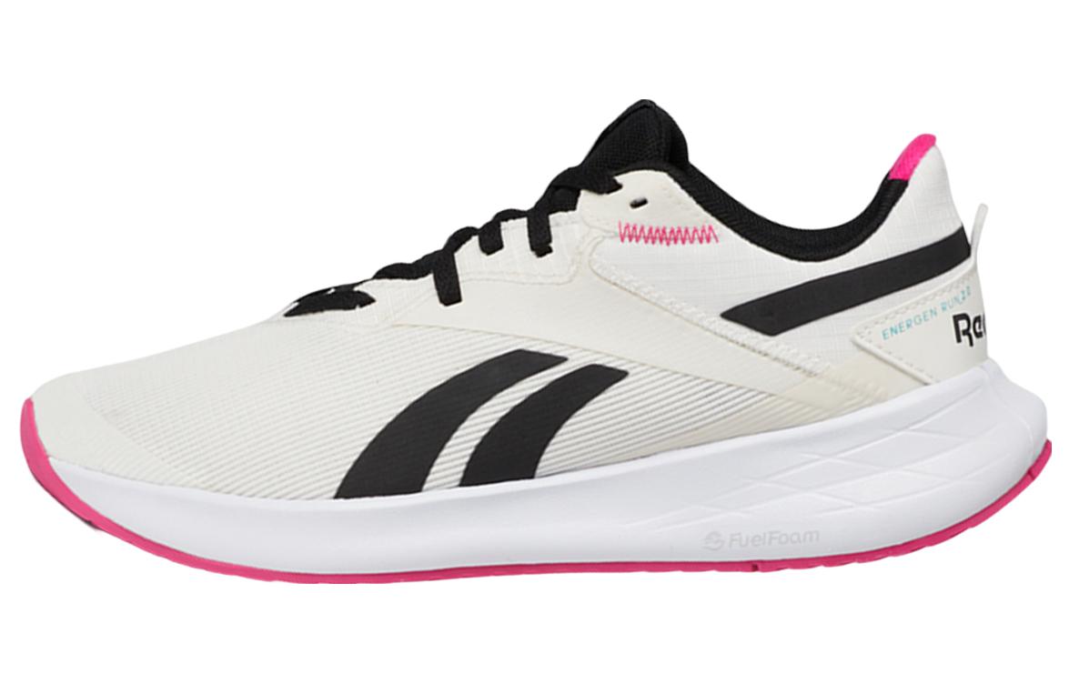 Женские кроссовки Reebok Energen (бежево-черно-розовые)