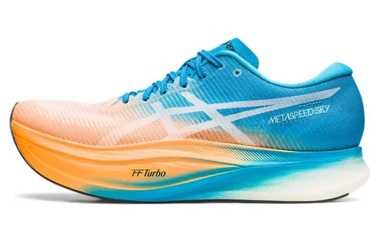 ASICS Metaspeed Sky+ Orange Pop Island Blue