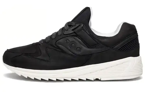 Saucony Grid 8500 Leather Cushioning Slip Resistant Abrasion Resistant Lightweight Low top Casual Running Shoes Unisex