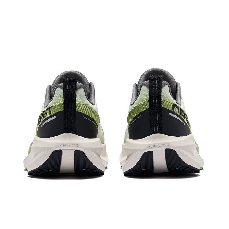 Erke Cushioning Rebound Low top Qidan Technology City Commuting Running Shoes Men’s Dusty Green Laurel Leaf