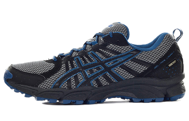ASICS GEL TRAIL LAHAR 4 Comfortable Breathable Abrasion Resistant Slip Resistant Low top Running Shoes Men's Gray Black
