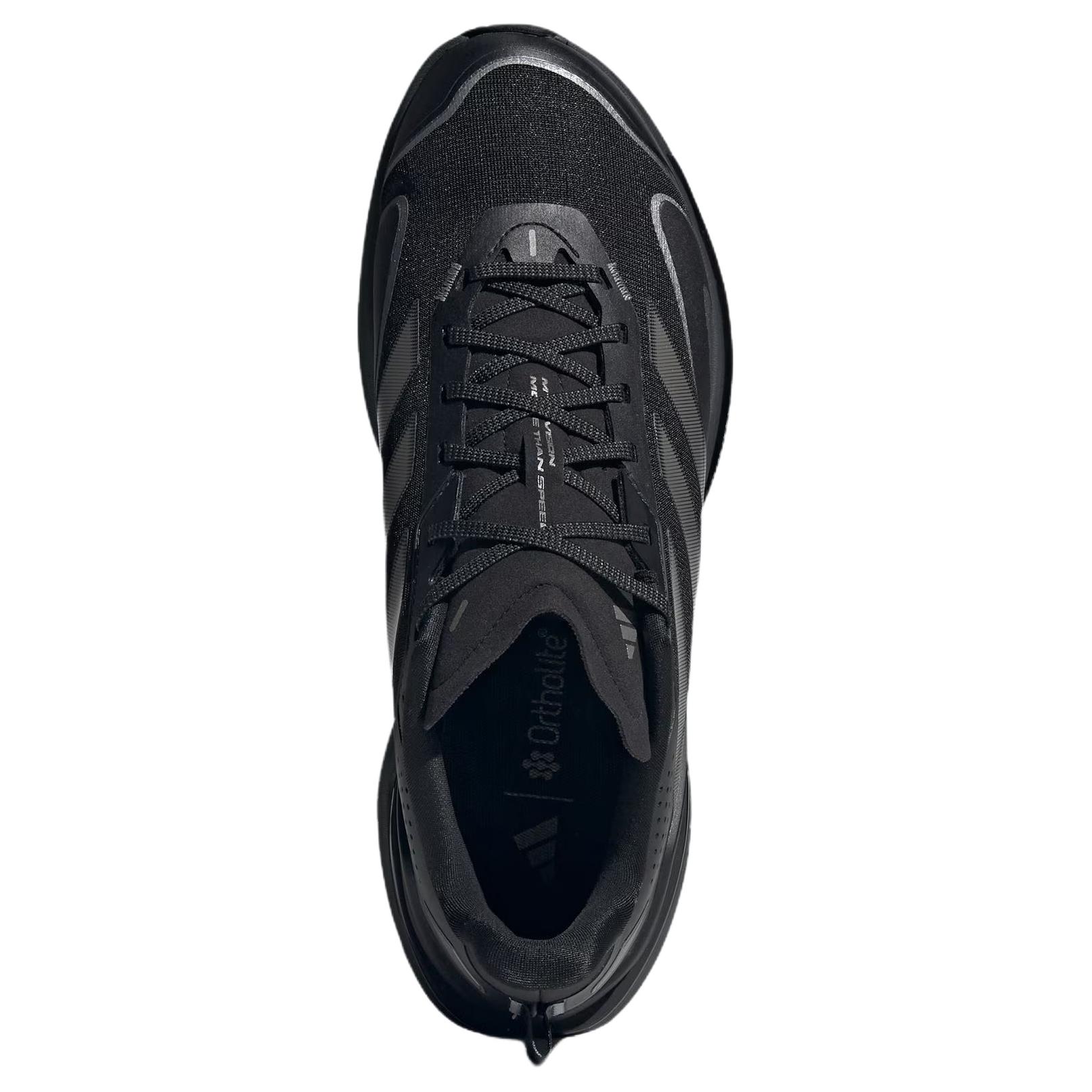 Adidas MTS Textile, Synthetic Leather Low top Casual Running Shoes Unisex Black