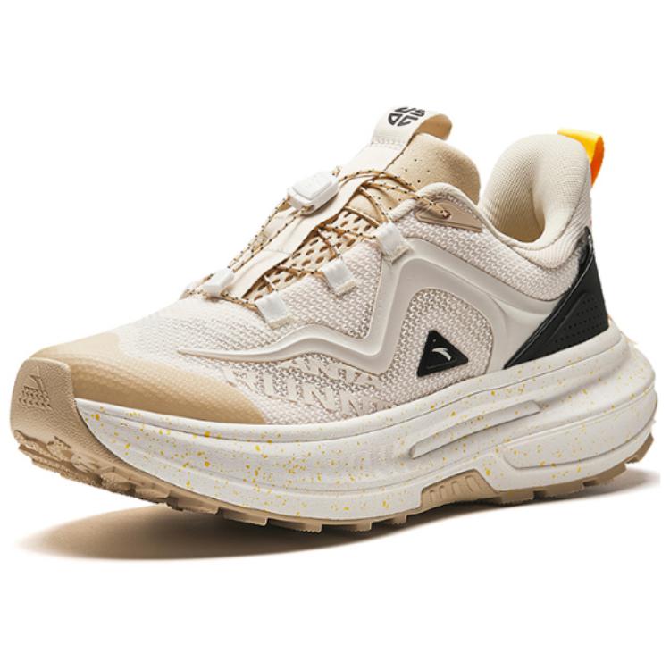Anta Comfortable Slip Resistant Cushioning Low top Running Shoes Men’s Gray Brown