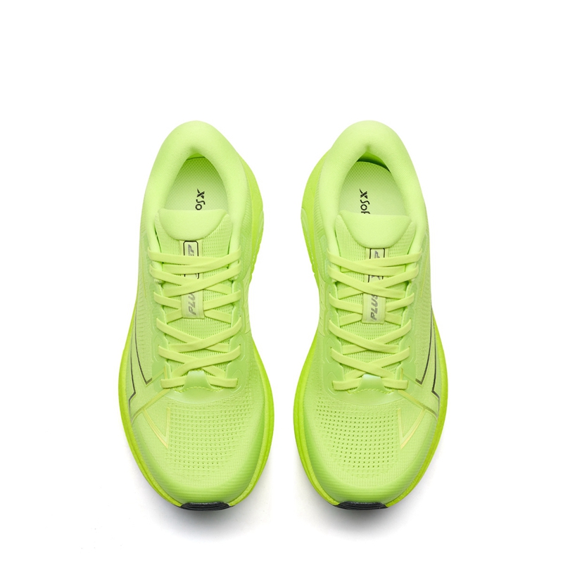 XTEP 2000km PLUS Low top Training Sprint Running Shoes Men’s Electric Pink Green