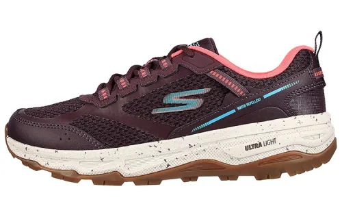 Skechers GO RUN Running Shoes Women's Low Top Burgundy