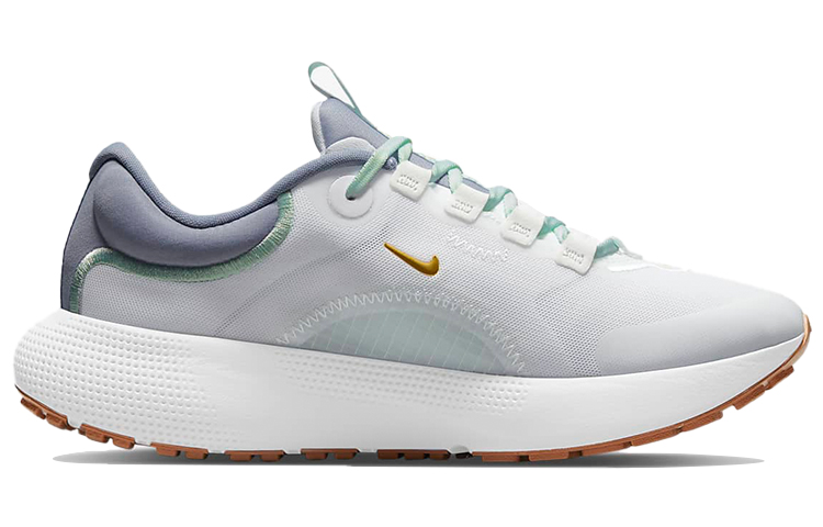 Женские кроссовки Nike React Escape Run 1 (бело-синие) — Серыйбелыйсиний — фото 2