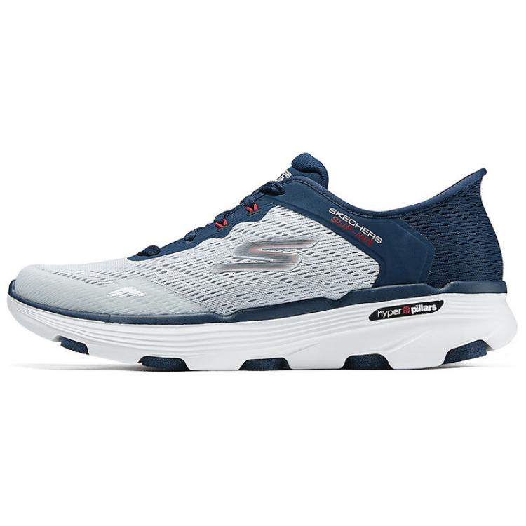 Skechers MEN’S GO Breathable Low top Running Shoes Men’s Blue White