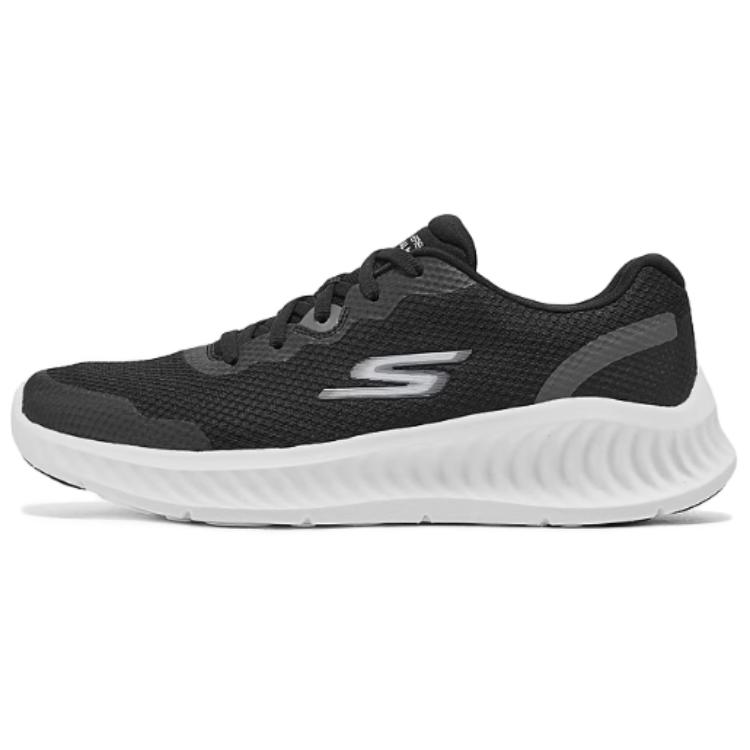 Skechers MEN’S GO WALK Fabric Low top Running Shoes Men’s Black White