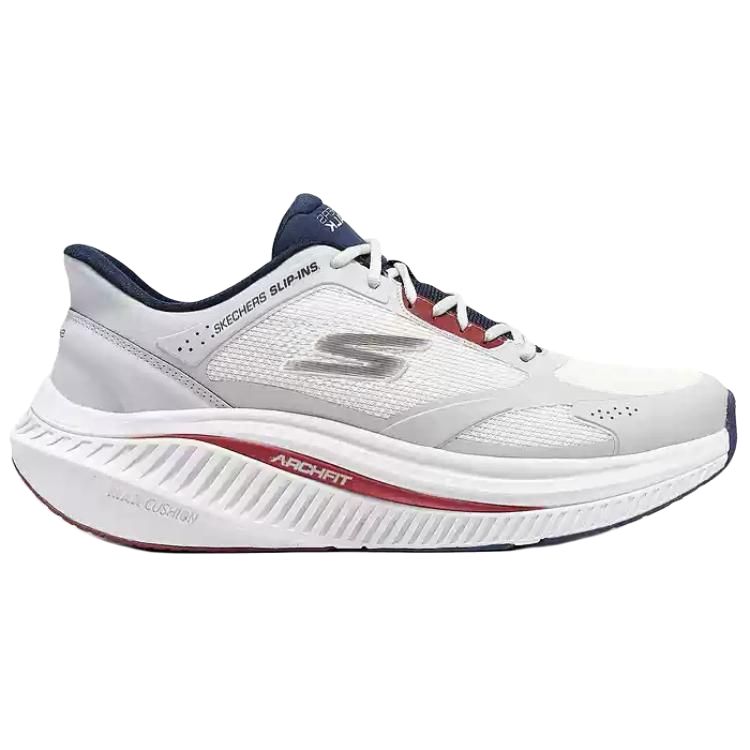 Skechers MEN’S GO WALK Comfortable Abrasion Resistant Coverage Low top Casual Running Shoes Men’s White
