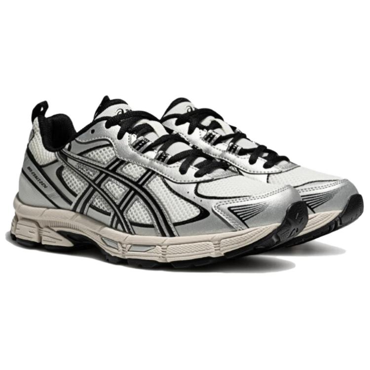 ASICS Abrasion Resistant Low top Running Shoes Women’s White Black