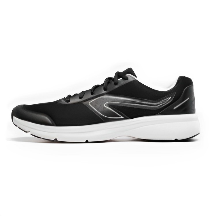 DECATHLON Comfortable Cushioning, Wear Resistant Low top Running Shoes Men's Black