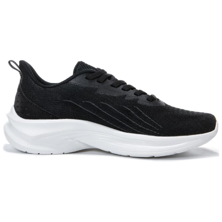 Erke Comfortable Slip Resistant Low top Running Shoes Women’s Black Gray