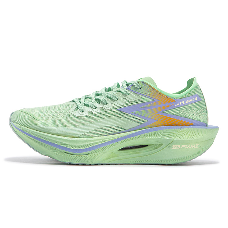 361° Flame 3 Slip Resistant, Abrasion Resistant, Breathable Low top Full Length Carbon Plate Marathon Training Race