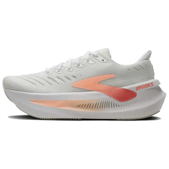 Brooks Glycerin Max 2 Comfortable Training Running Shoes Women's White Pink