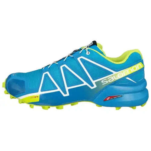 SALOMON Sense Pro Ma Cushioning Slip Resistant Abrasion Resistant Low top Outdoor Shoes Unisex Blue White Green