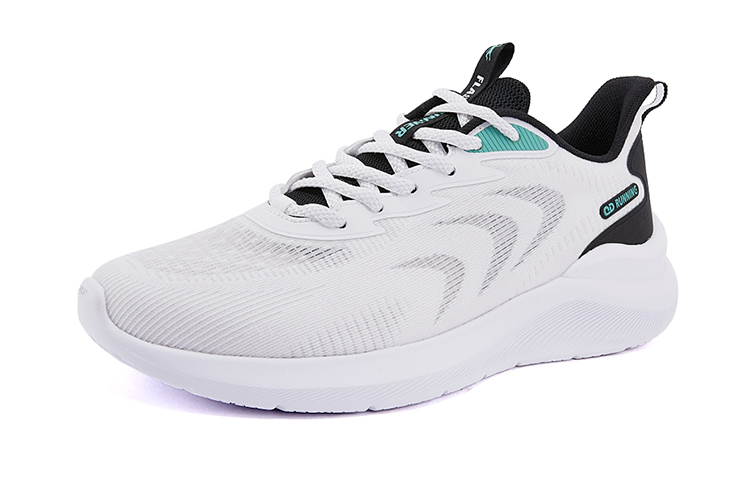 QIAODAN Breaking Wind Versatile Fabric Abrasion Resistant, Breathable, Lightweight Low top Running Shoes Men’s