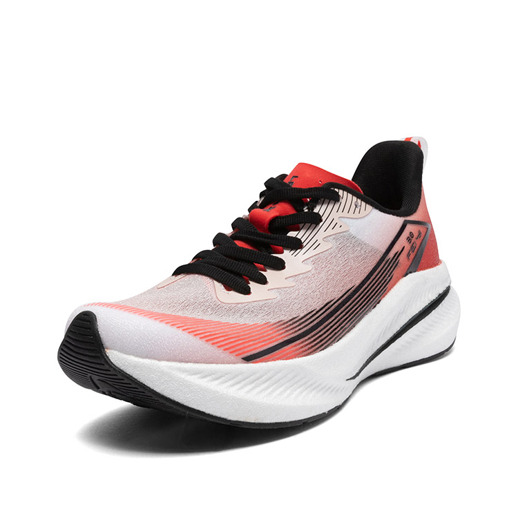 LPMX Rebound Lightweight Breathable Running Shoes Unisex Agate Red Black