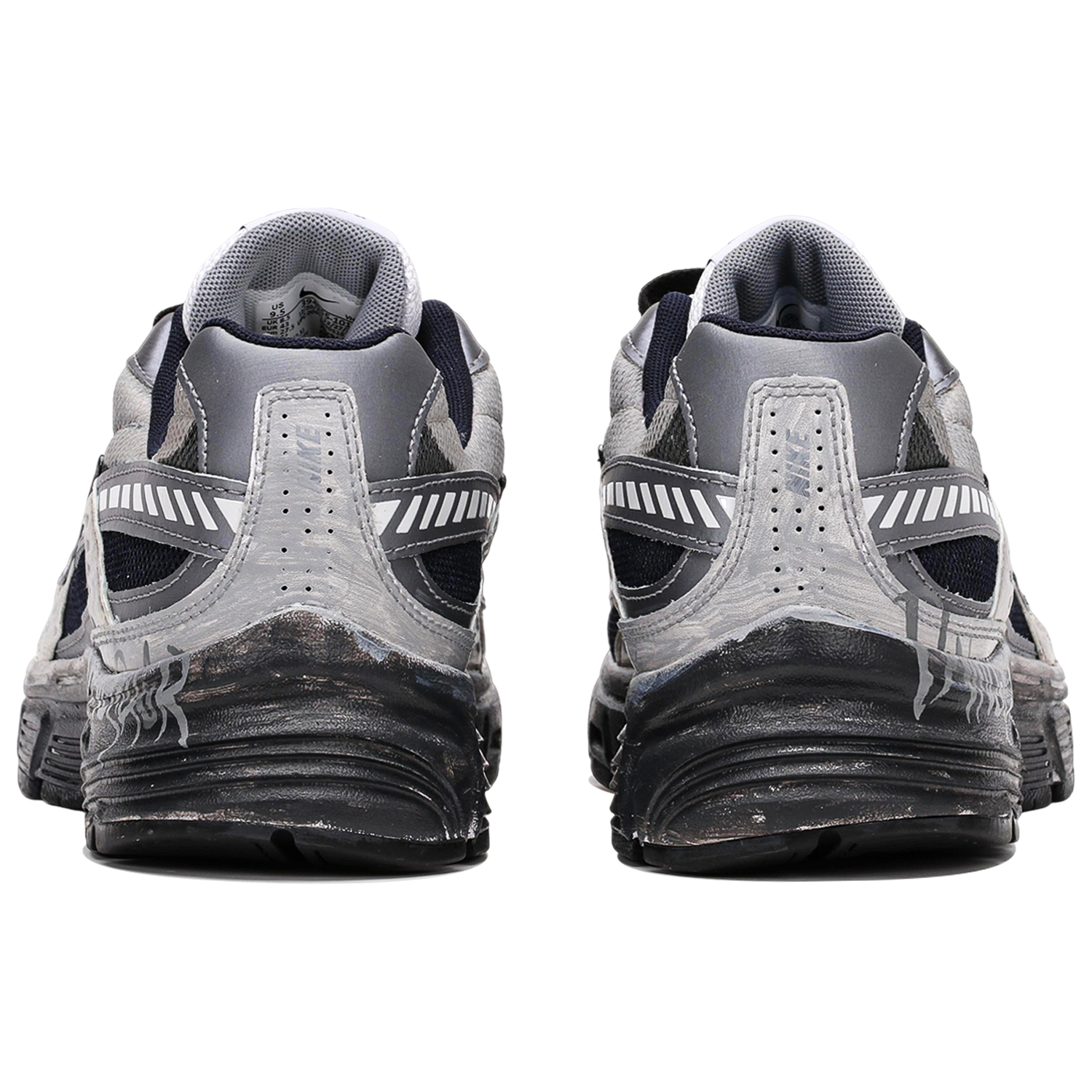 Nike Initiator Abrasion Resistant Abrasion Resistant Low top Running Shoes Men’s Black Gray