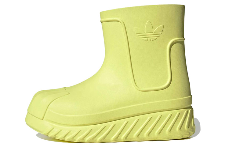 Adidas originals ADIFOM SUPERSTAR BOOT comfortable and trendy short boots women's yellow