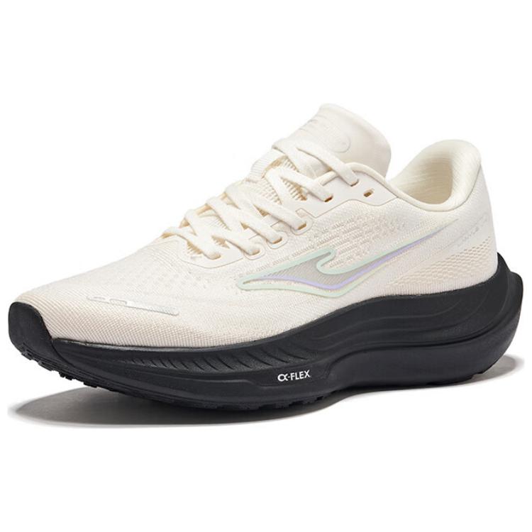 Erke Slip Resistant, Abrasion Resistant, Breathable Low top Casual Running Shoes Women’s White Black