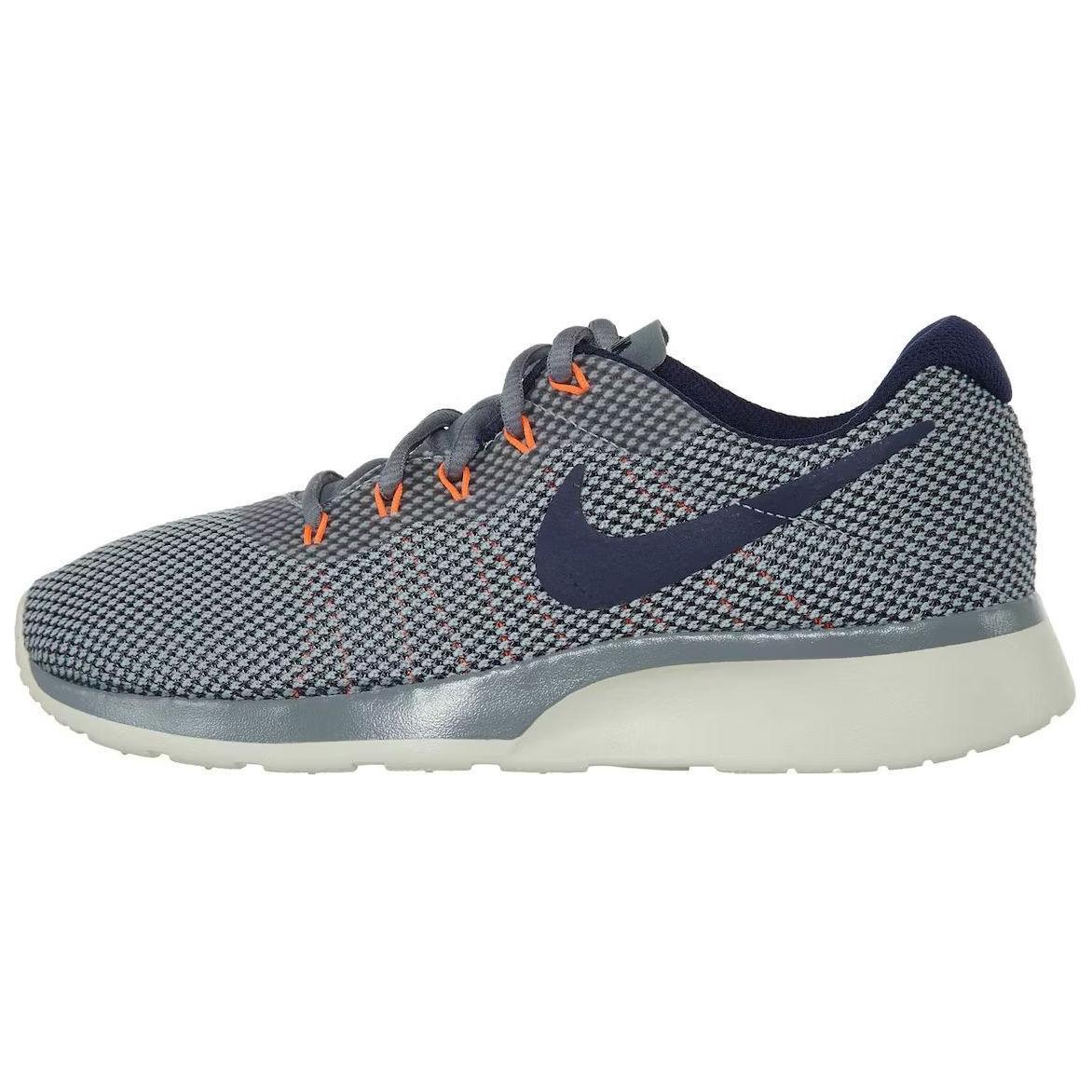Nike Tanjun sports comfortable shock-absorbing anti-slip low-cut running shoes for women blue and white