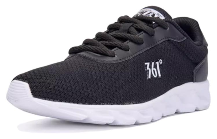 361° Mesh Cushioning, Wear Resistant Low top Running Shoes Women’s Black White