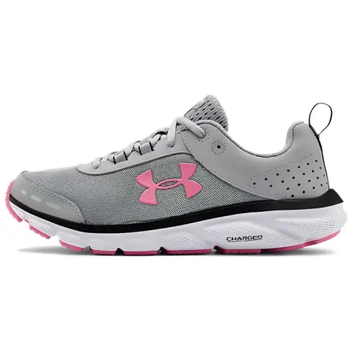 Under Armour Charged Assert 8 Gray/Pink Women's