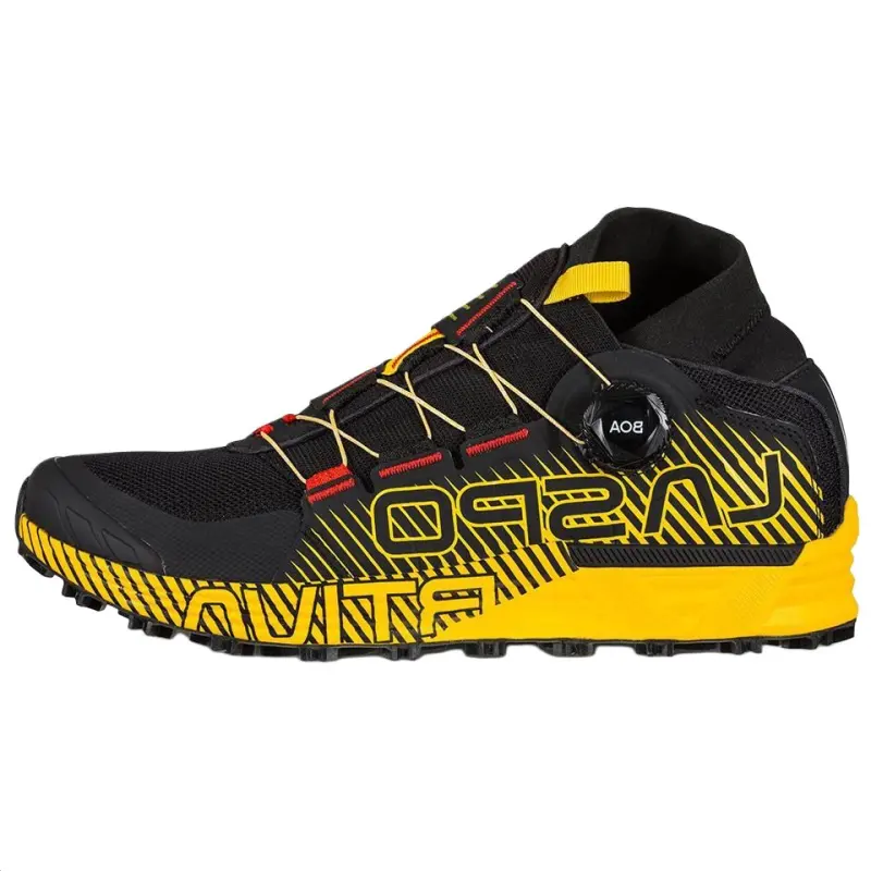 LA SPORTIVA Mid top Outdoor Shoes Unisex Black Yellow