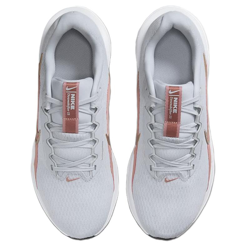 Nike Downshifter 13 White Red Stardust Black Metallic Red Bronze Women’s