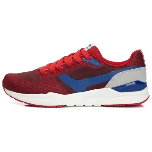 Li Ning Glory Running Shoes Men's Low Top Red/Blue/White