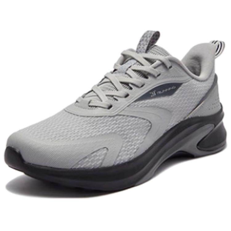 361° Peak Tooth Slip Resistant Abrasion Resistant Low top Casual Running Shoes Men’s Gray
