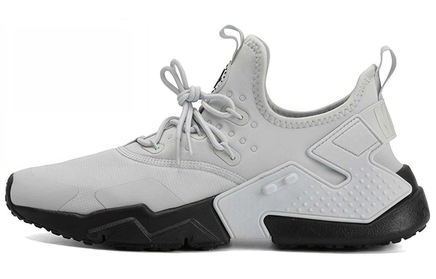Мужские кроссовки Nike Air Huarache (черно-белые)