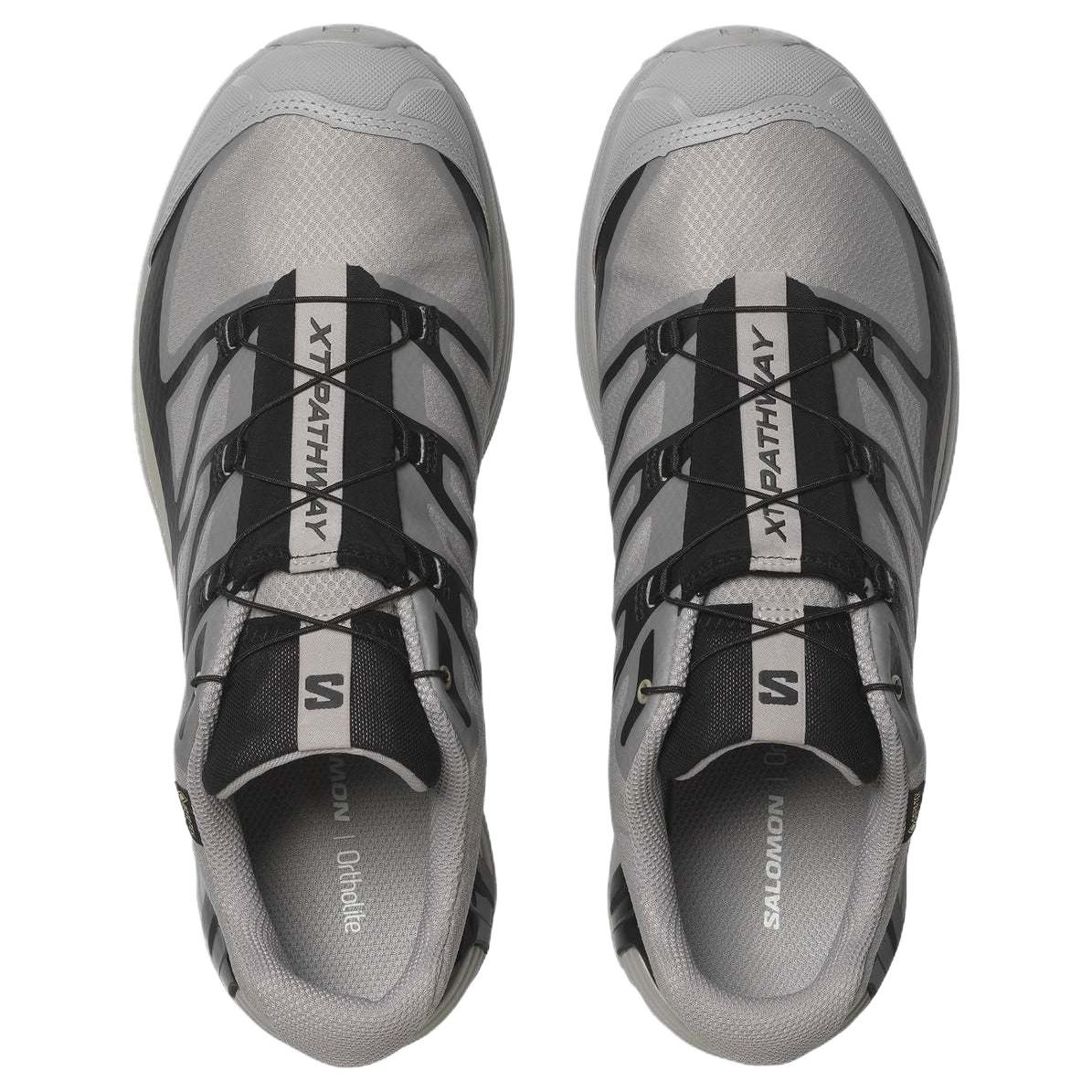 SALOMON XT Pathway Cushioning Slip Resistant Abrasion Resistant Waterproof Low top Running Shoes Unisex Flint Gray