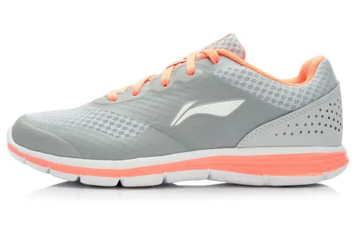 Li Ning Iridescent Low top Running Shoes Women's Gray Orange