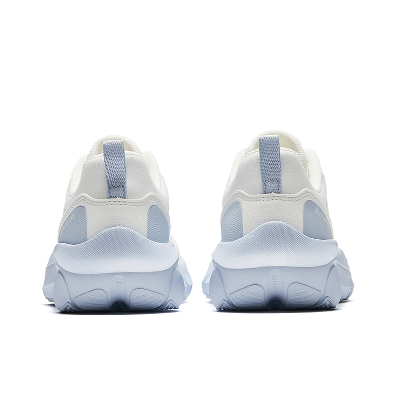 Anta Cushioning Breathable Low top Casual Running Shoes Women’s White Blue