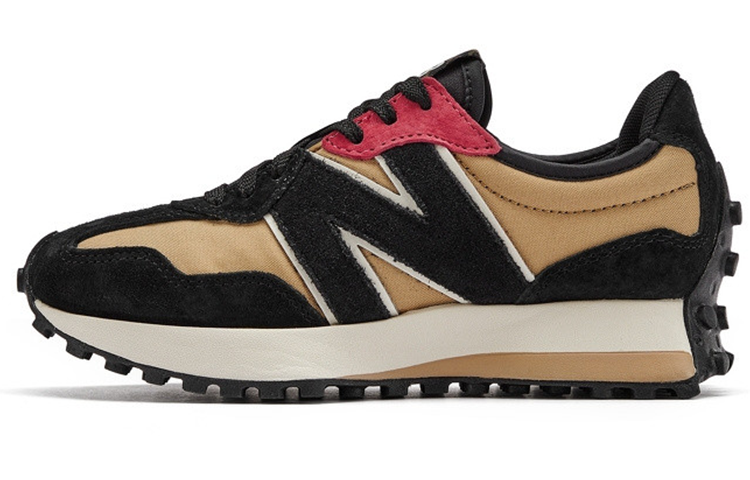 Кроссовки New Balance 327 (черные с хаки)