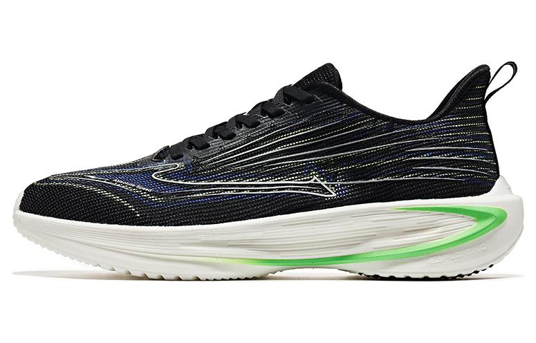 Erke Comfortable Slip Resistant, Abrasion Resistant, Breathable Low top Casual Running Shoes Men’s Black Blue Green