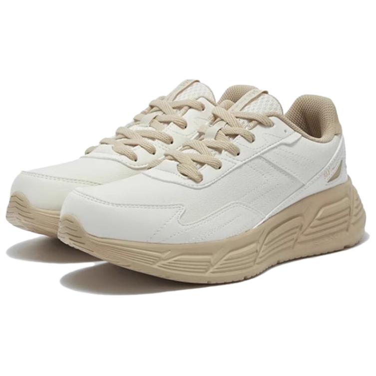361° Cushioning Lightweight Abrasion Resistant Low top Casual Running Shoes Women’s Beige