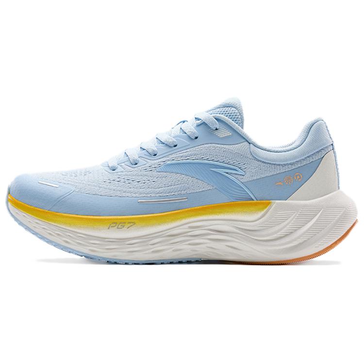 Anta Travel Mobility PG7 Comfortable And Breathable Cushioning, Wear Resistant Low top Running Shoes Women's Blue White