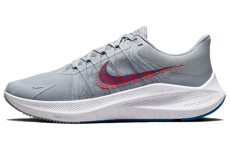 Nike Air Zoom Winflo 8 'Wolf Grey Bright Crimson'
