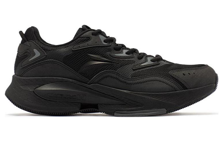 361° Style Slip Resistant Lightweight Non slip Lightweight Low top Running Shoes Men’s Black