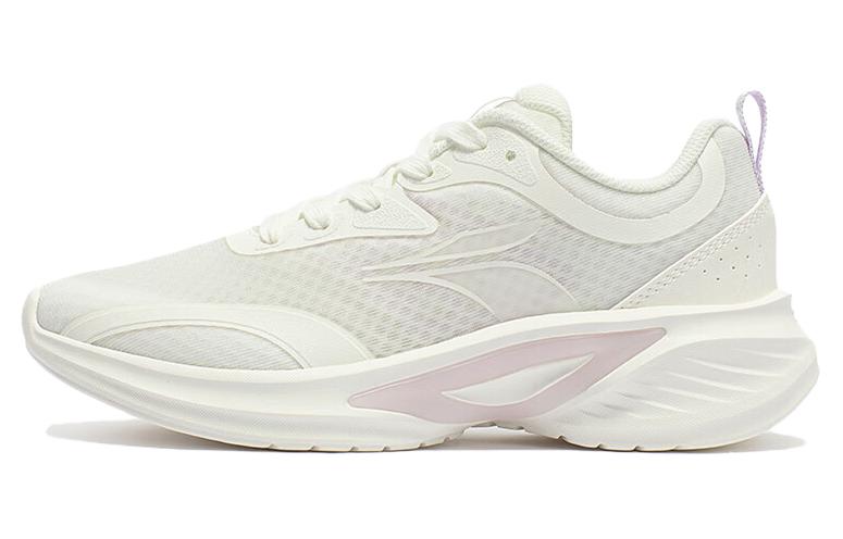 361° Breathable And Resilient Low top Running Shoes Women’s White Purple